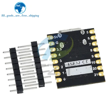 DIYTZT ESP32 C3 Development Board Modules Mini Wifi BT Bluetooth Module 32-Bit Single-Core Processor ESP32-C3 16Pin Type-C